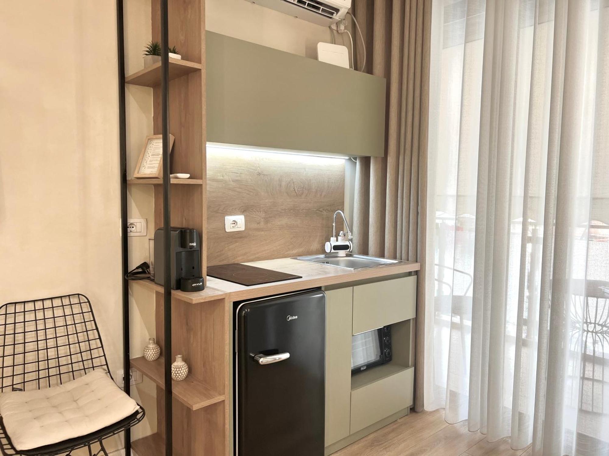 Syncron Apartments In The Center Of Tirana Bagian luar foto